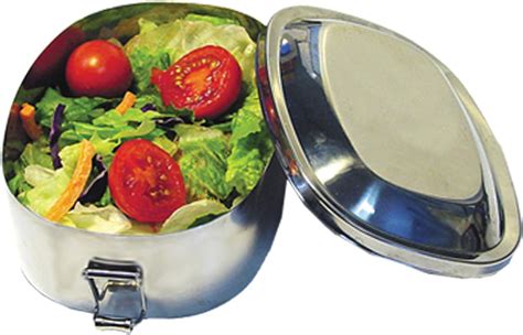 enviro stainless steel lunch box|Stainless Steel Food Container with Clamp Lid .